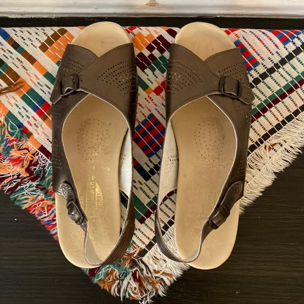 Worishofer 562 Bronze Slingbacks sz 41